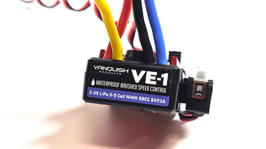 Vanquish VE-1 Brushed Waterproof Crawler ESC