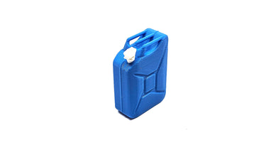 Scale 3D Printed Blue Jerry Can