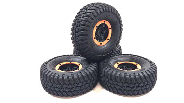 1.9 4.6 Element General Grabber X3 Tires w/ 1.9 Plastic Bead Lock Wheels