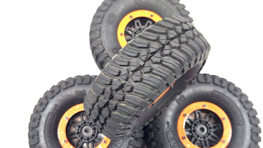 1.9 4.6 Element General Grabber X3 Tires w/ 1.9 Plastic Bead Lock Wheels