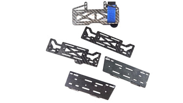 Carbon Fiber Battery Tray & Electronic Plates For Vanquish VS410 Chassis