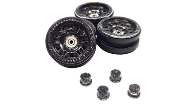1.9 Axial Plastic Bead Lock Wheels (Painted) Scale Hubs Included