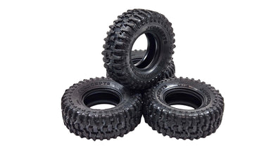 JConcepts 1.9 4.19 Tusk Class 1 Scale Tire Set (No Foams)