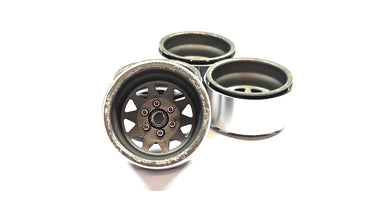 1.9 Deep Dish Wagon Wheel Bead Lock Wheels