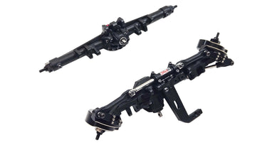 Vanquish Optic H10 Complete Straight Axle Set w/ Brass Steering Knuckles