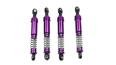 Purple Aluminum Big Bore Crawler Shock Set (DLUX Copies)