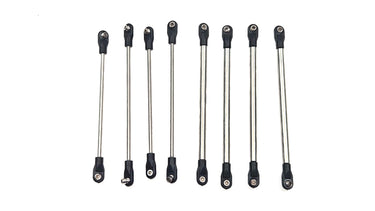 Vanquish Optic Stainless Suspension Link Set (No Steering Links)