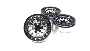 Rhino RC Aluminum Bead Lock Wheels w/ Hubs