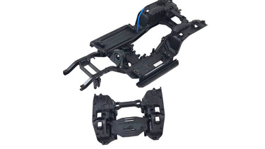 Mostly Complete Traxxas TRX4 Chassis w/ Clipless Body Mount System