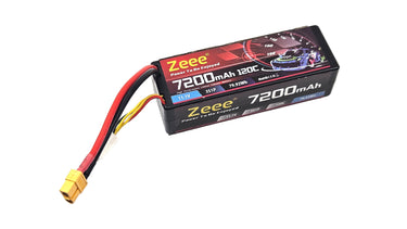 Zeee 7200 Mah 120c 11.1v 3s Lipo Battery