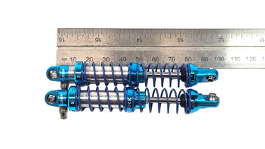 RCRun Aluminum Scale Coilover Shocks w/ Resivours (2)