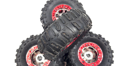 Losi 2.2 Rock Claws Tires w/ Plastic Bead Lock Wheels Set of 4
