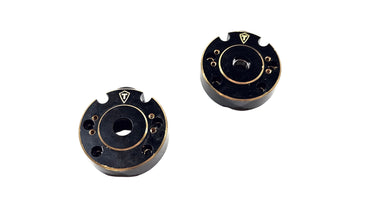 Treal Brass Portal Covers Front/Rear For RedCat Gen9 Portal Axles