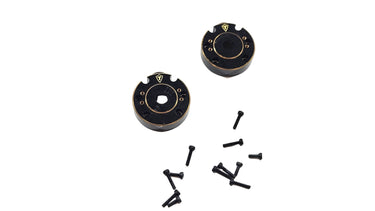 Treal Brass Portal Covers Front/Rear For RedCat Gen9 Portal Axles