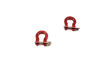 Scale Aluminum D-Ring Pair