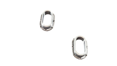 3D Printed Scale Exhaust Pair - Single Oval Large Tip