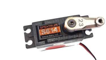 Spektrum Brushed Waterproof ESC, 35T Brushed Motor & S614 Metal Gear Steering Servo