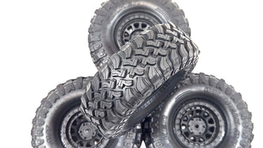 Axial 1.9 Falken Wild Peak M/T Tires w/ Scale Wheel Nut Covers