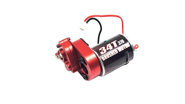 Complete Aluminum Transmission w/ Metal Internal Gear Set & 34T 370 Brushed Motor
