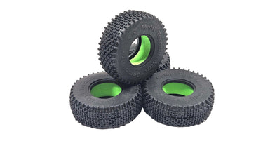 Injora 1.0 Multi Terrain Comp Tire (PIN Style) w/ Sillicone Tire Set