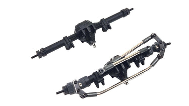 Element Enduro Straight Axle Set w/ Steering Links & Brass Diff Cover