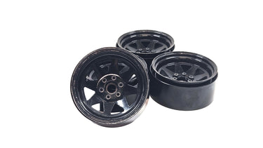 2.2 Steely / Wagon Style Bead Lock Wheels w/ Hubs