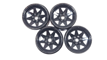 2.2 Steely / Wagon Style Bead Lock Wheels w/ Hubs