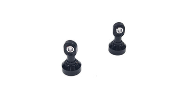 (Black) Dlux RC Aluminum Big Bore Shock Caps (2)