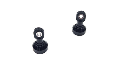 (Black) Dlux RC Aluminum Big Bore Shock Caps (2)
