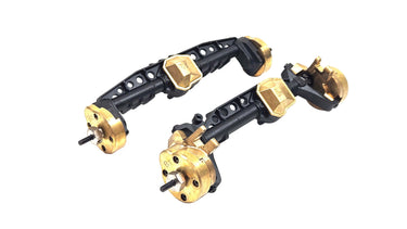 Brassed Out Axial AR45 Portal Axle Set