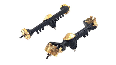 Brassed Out Axial AR45 Portal Axle Set