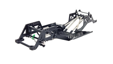 Custom G10 Crawler Chassis w/ Aluminum Skid Plate & 12.3 Stainless Link Set