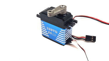 329TG Metal Gear Steering Servo 24kg w/ Servo Horn