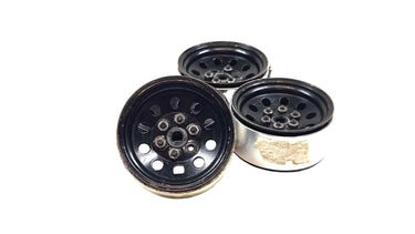 1.9 Steelie Style Bead Lock Wheels w/ Pin Drive