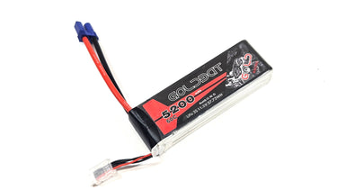 Gold EDT 5200 Mah 60c 11.1v 3s Lipo Battery