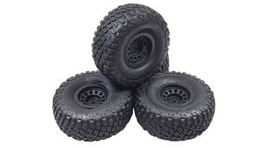 Axial SCX6 BFGoodrich Mud-Terrain T/A KM3 Tire & Wheel Set