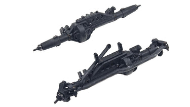 Axial Locked AR60 Straight Axle Set w/ Universal Axle Shafts