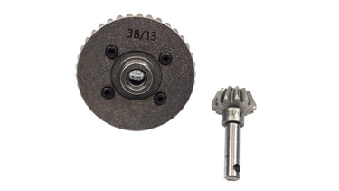 Axial Hardened 38/13 Ring & Pinion Gear Set w/ Vanquish Unibody Locker
