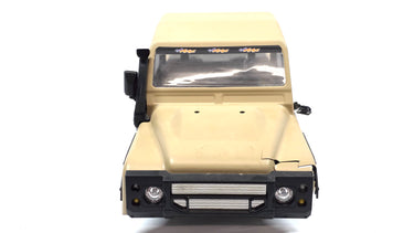 (Damaged) Land Rover Scale Lexan Body w/ LED Lights & Interior