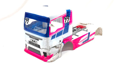 Custom Painted Lexan Racing Semi Body For Touring Car Chassis