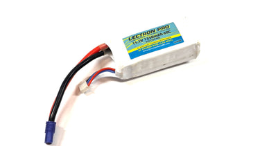 Lectron Pro 11.1v 1350mah 3s 60c Lipo Battery