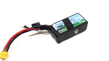 Gens Ace Adventure 11.4v 3s 4300mah 50c Lipo Battery