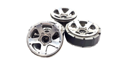 1.9 Aluminum 5 Spoke Bead Lock Wheels Set of 4