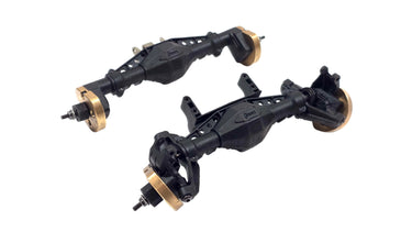 Axial UTB18 Capra Portal Axle Set w/ Brass Portal Covers