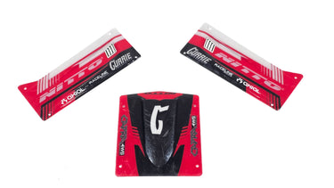 Lexan Currie Livery Panel Set For 1/10 Axial Capra Chassis