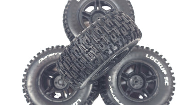 2.2 / 3.0 Duratax LockUp SC C2 Short Course Wheels & Tires