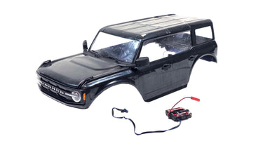 Traxxas TRX4 2021 Ford Bronco Lexan Body w/ Pro Scale LED Lighting Kit