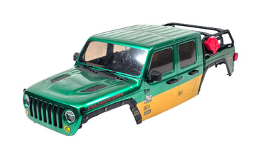 Axial SCX10iii Jeep Gladiator Custom Painted Lexan Body