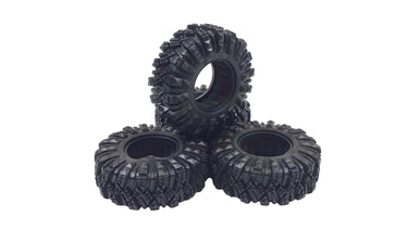 1.9 Xrawler Tires All Terrain M/T Tire Set of 4 110x38mm