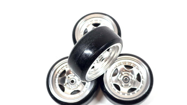 1/10 Drift Car Wheels & Hard Plastic Tires